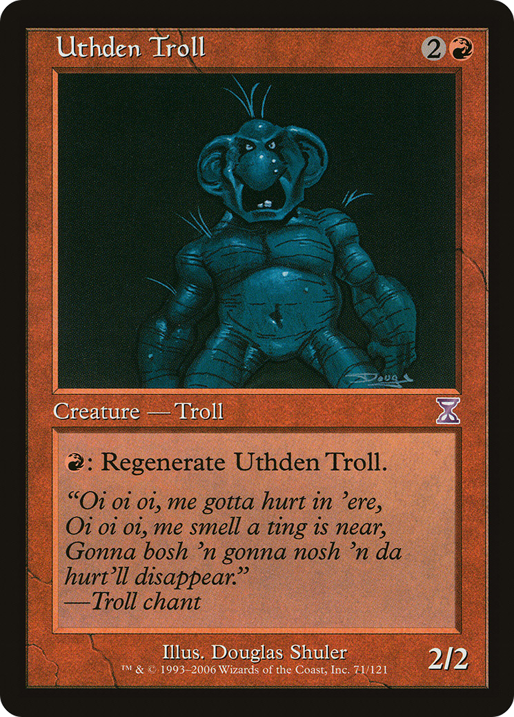 {R} Uthden Troll [Time Spiral Timeshifted][TSB 071] - Misty Mountain Games