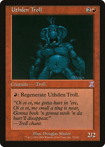 {R} Uthden Troll [Time Spiral Timeshifted][TSB 071]