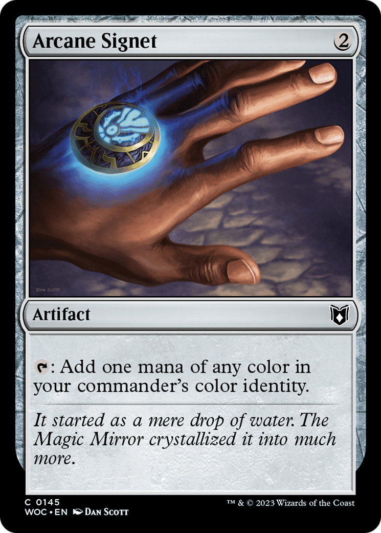 {C} Arcane Signet [Wilds of Eldraine Commander][WOC 145]