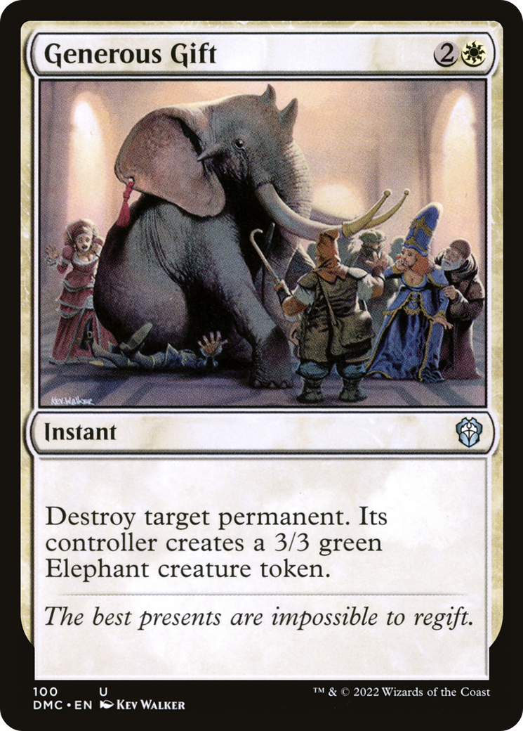 {C} Generous Gift [Dominaria United Commander][DMC 100]