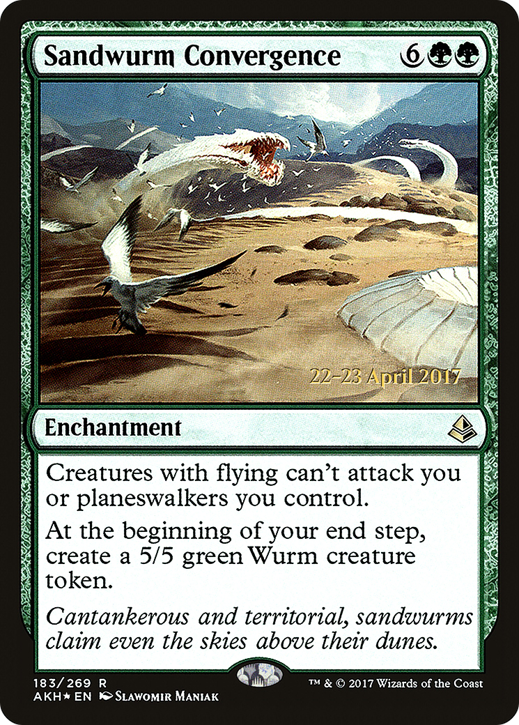 {R} Sandwurm Convergence [Amonkhet Prerelease Promos][PR AKH 183] - Misty Mountain Games
