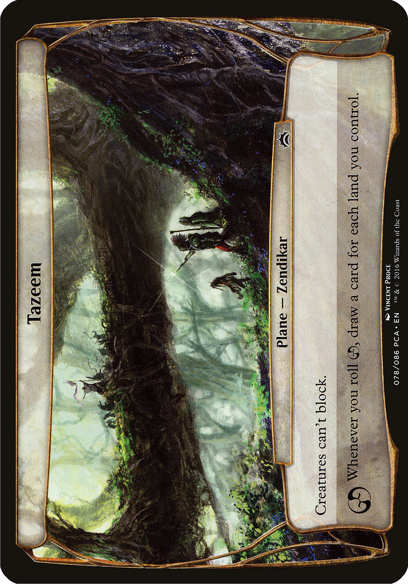 {O} Tazeem (Planes) [Planechase Anthology Planes][OVR PCA 078]