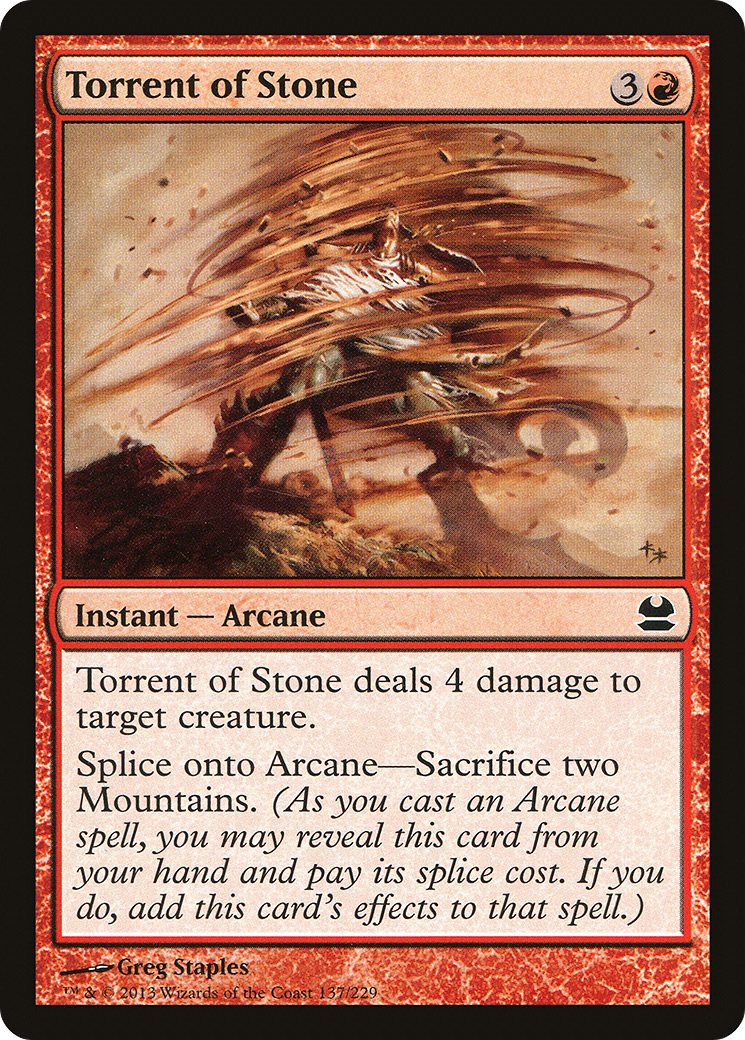{C} Torrent of Stone [Modern Masters][MMA 137] - Misty Mountain Games