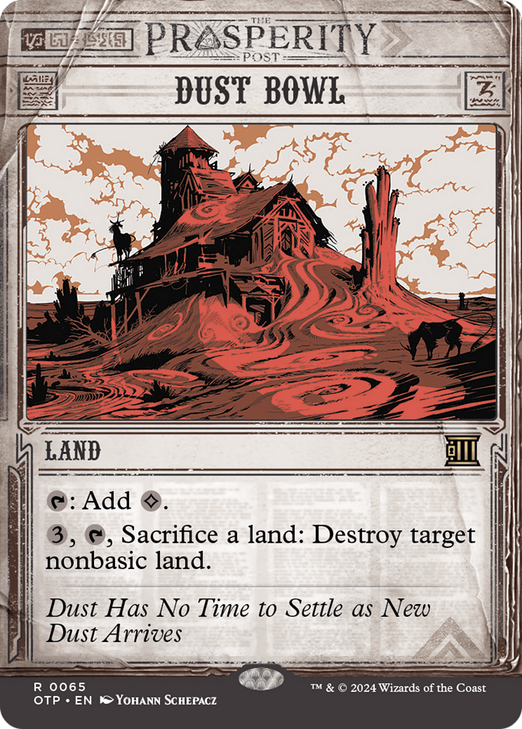 {R} Dust Bowl [Outlaws of Thunder Junction: Breaking News][OTP 065]