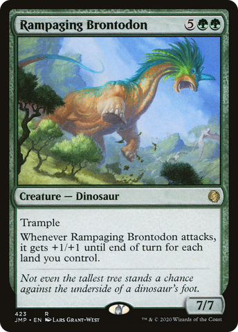 {R} Rampaging Brontodon [Jumpstart][JMP 423]