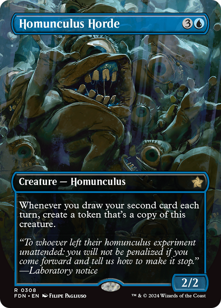 {@R} Homunculus Horde (Borderless) [Foundations][FDN 308]