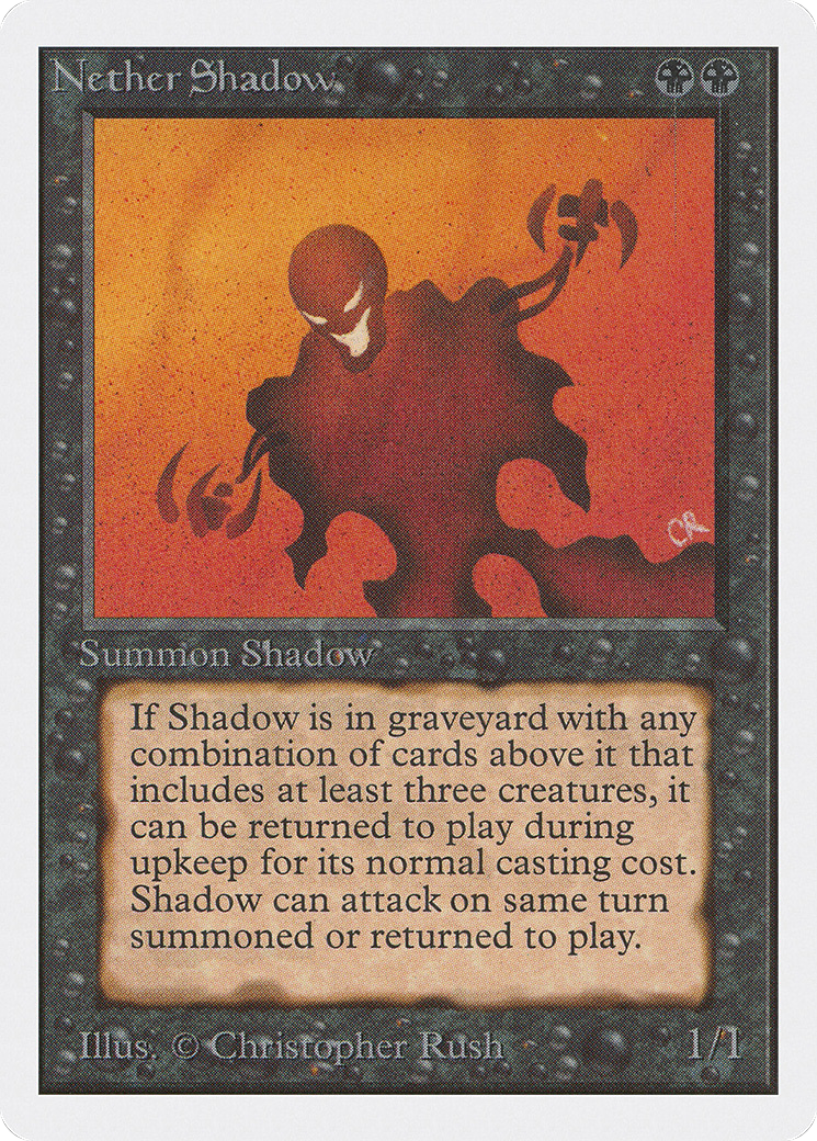 {R} Nether Shadow [Unlimited Edition][2ED 117] - Misty Mountain Games
