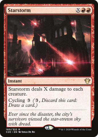 {R} Starstorm [Commander 2020][C20 160]