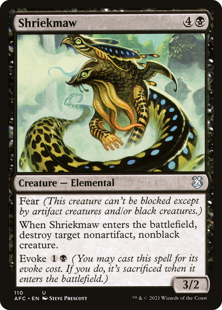 {C} Shriekmaw [Dungeons & Dragons: Adventures in the Forgotten Realms Commander][AFC 110]