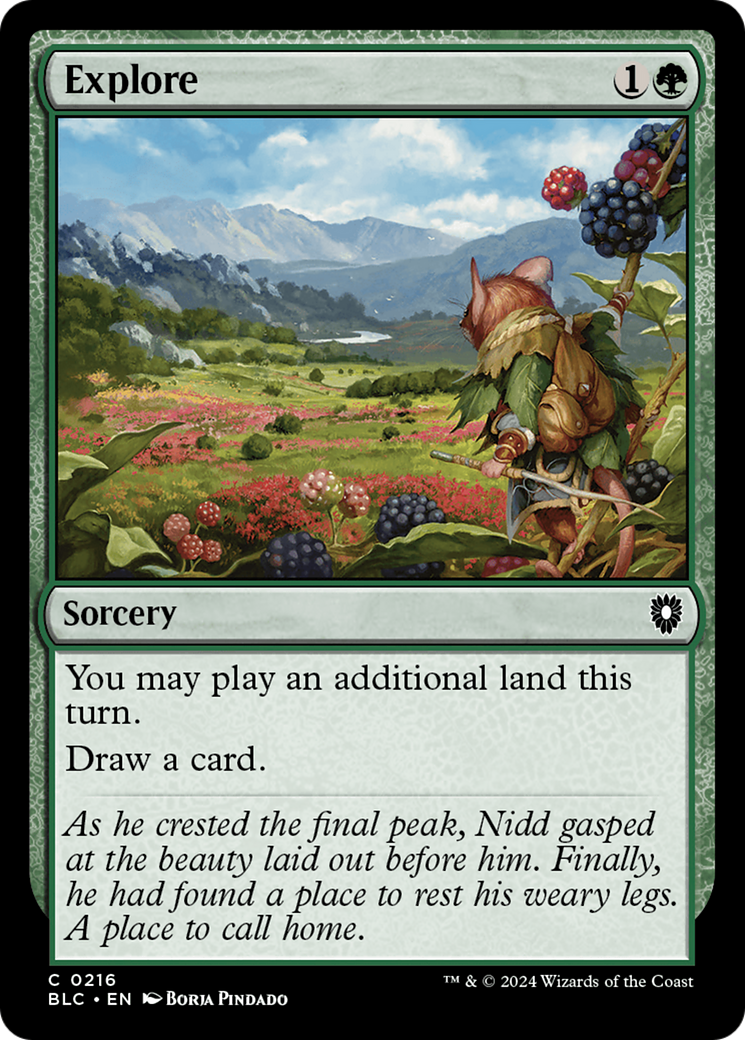 {C} Explore [Bloomburrow Commander][BLC 216]