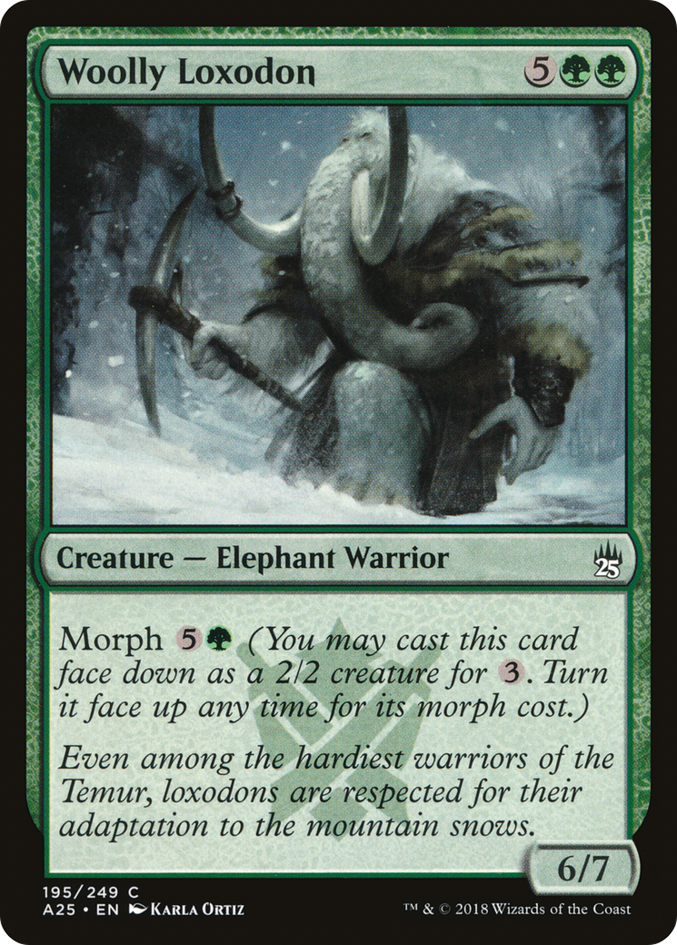 {C} Woolly Loxodon [Masters 25][A25 195] - Misty Mountain Games
