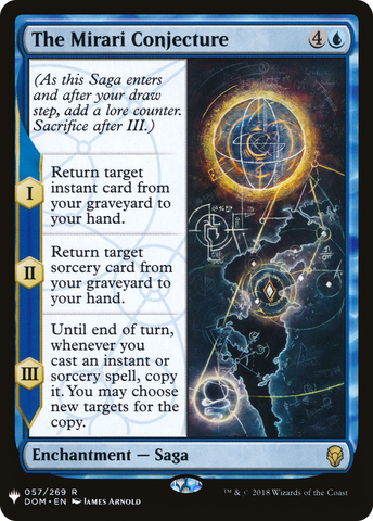 {R} The Mirari Conjecture [Mystery Booster][LS DOM 057]