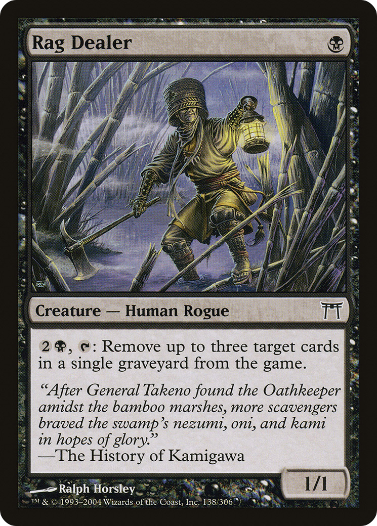 {C} Rag Dealer [Champions of Kamigawa][CHK 138] - Misty Mountain Games