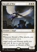{R} Herald of War [Innistrad: Midnight Hunt Commander][MIC 086]