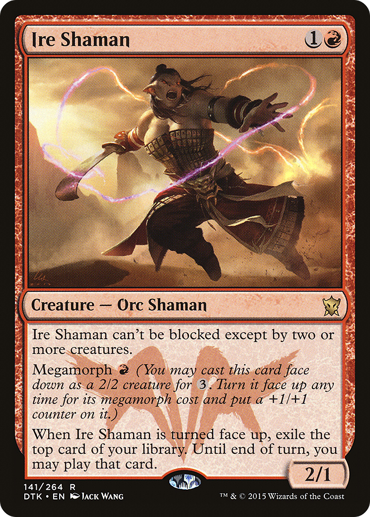 {R} Ire Shaman [Dragons of Tarkir][DTK 141] - Misty Mountain Games