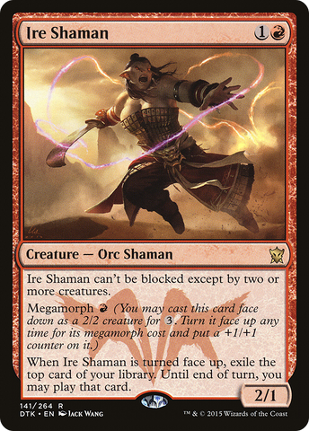 {R} Ire Shaman [Dragons of Tarkir][DTK 141]