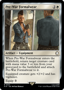 {R} Pre-War Formalwear [Fallout][PIP 021]