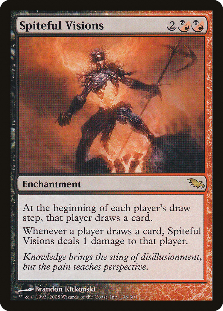 {R} Spiteful Visions [Shadowmoor][SHM 198]