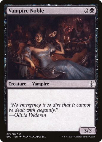 {C} Vampire Noble [Explorers of Ixalan][E02 024]