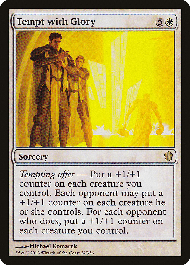 {R} Tempt with Glory [Commander 2013][C13 024] - Misty Mountain Games