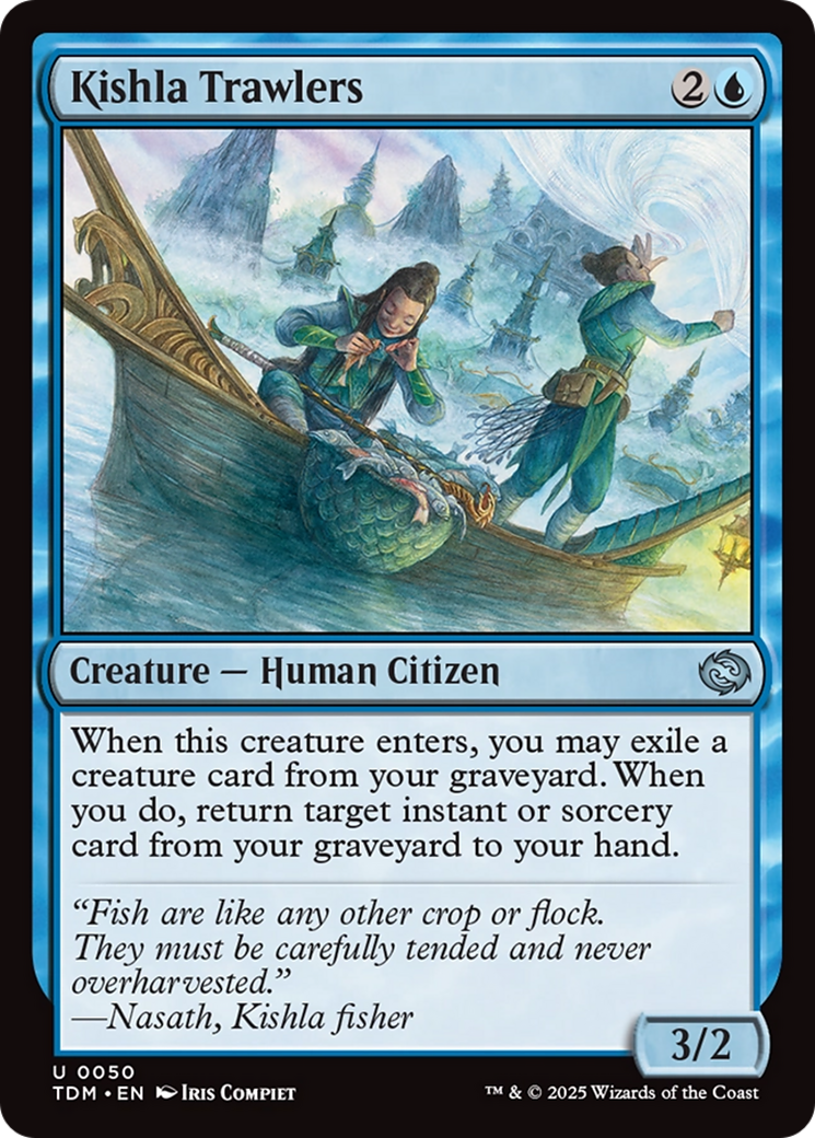 {@C} Kishla Trawlers [Tarkir: Dragonstorm][TDM 050]