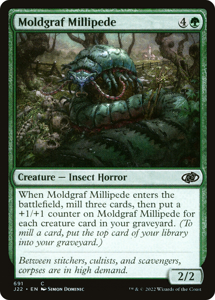 {C} Moldgraf Millipede [Jumpstart 2022][J22 691]