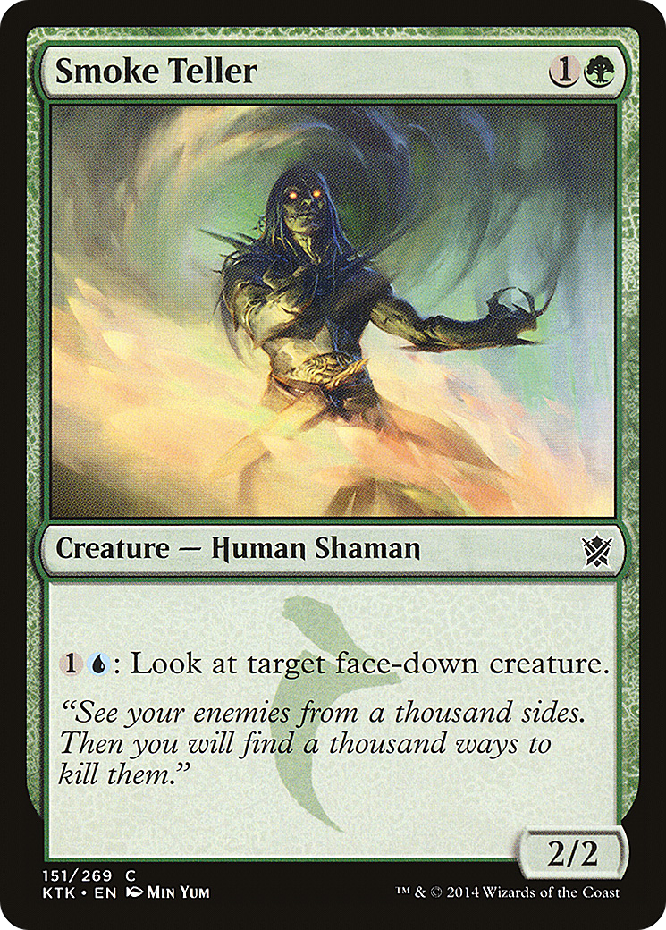 {C} Smoke Teller [Khans of Tarkir][KTK 151]