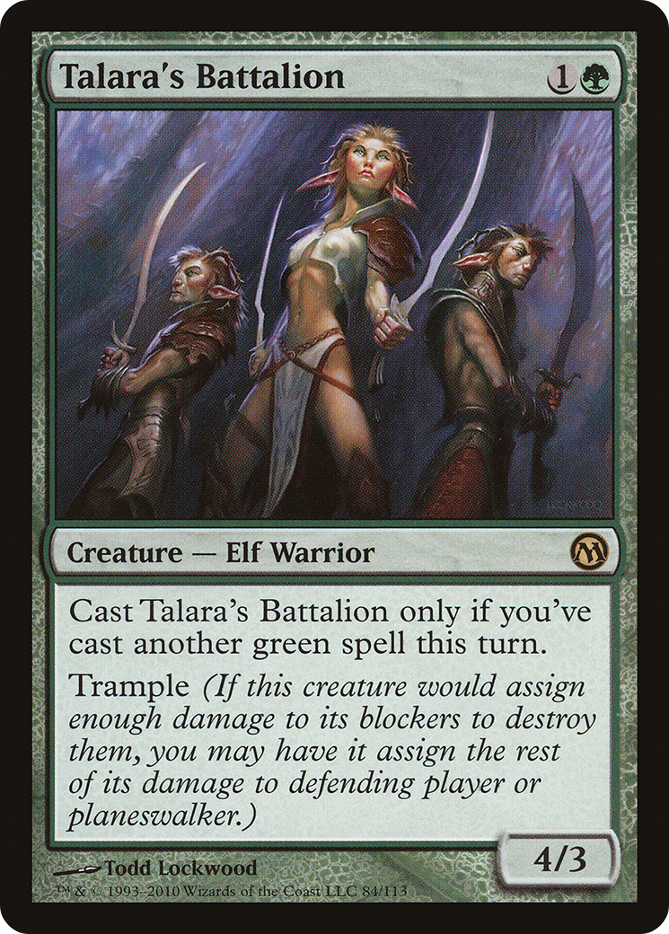 {R} Talara's Battalion [Duels of the Planeswalkers][DPA 084] - Misty Mountain Games