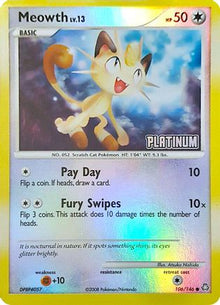 [PKM] Meowth (106/146) [Burger King Promos: 2009 Collection]