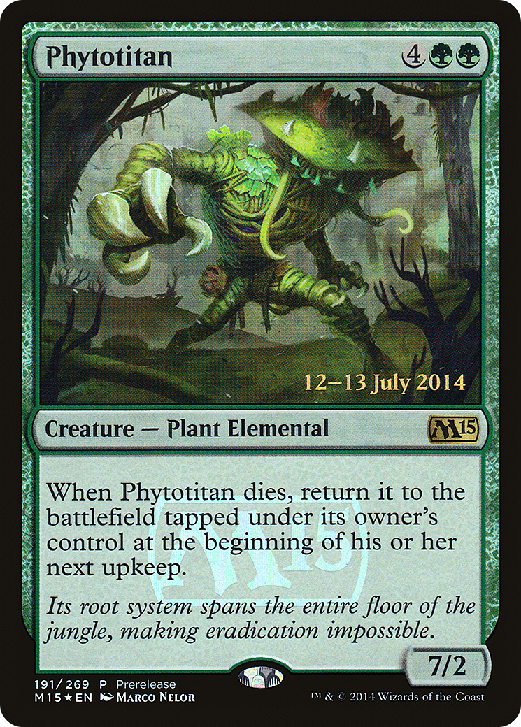 {R} Phytotitan [Magic 2015 Prerelease Promos][PR M15 191] - Misty Mountain Games