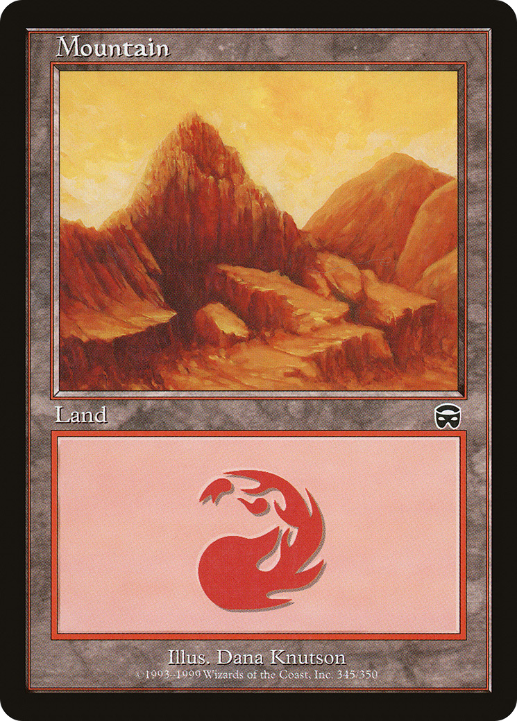 {B}[MMQ 345] Mountain (345) [Mercadian Masques]