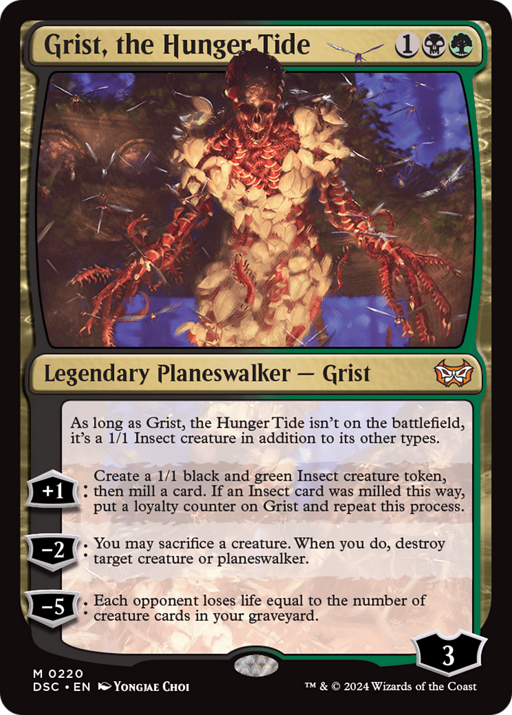 {R} Grist, the Hunger Tide [Duskmourn: House of Horror Commander][DSC 220]