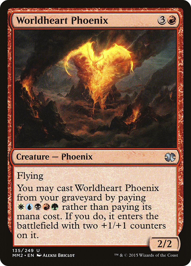 {C} Worldheart Phoenix [Modern Masters 2015][MM2 135] - Misty Mountain Games