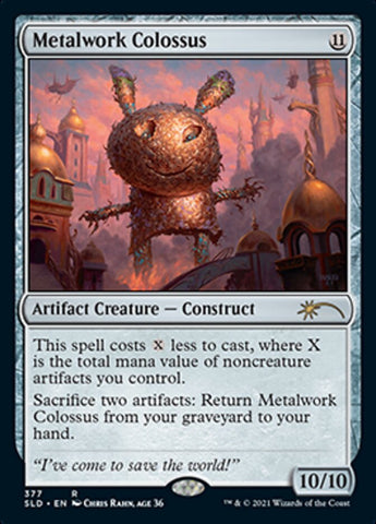 {R} Metalwork Colossus (377) [Secret Lair Drop Series][SLD 377]
