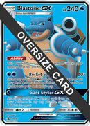 [JUM PKM-R] Blastoise GX (SM189) (Jumbo Card) [Sun & Moon: Black Star Promos]