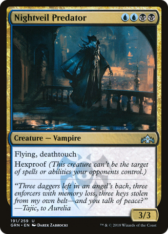 {C} Nightveil Predator [Guilds of Ravnica][GRN 191]