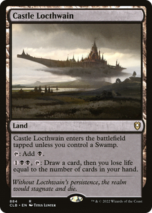 {R} Castle Locthwain [Commander Legends: Battle for Baldur's Gate][CLB 884]