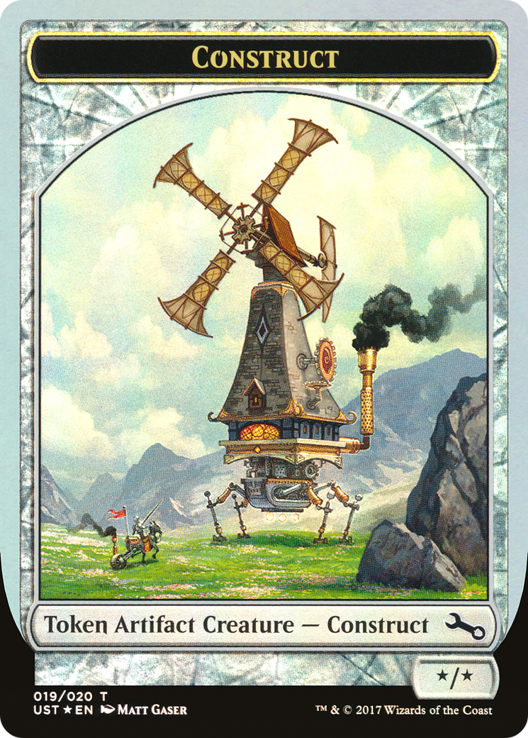 {T} Construct Token [Unstable Tokens][TUST 019] - Misty Mountain Games