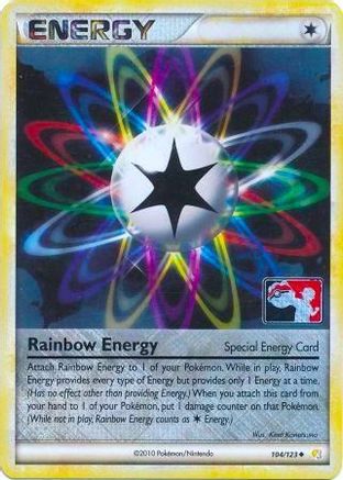 [PKM] Rainbow Energy (104/123) (League Promo) [HeartGold & SoulSilver: Base Set]