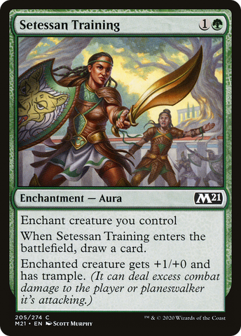 {C} Setessan Training [Core Set 2021][M21 205]