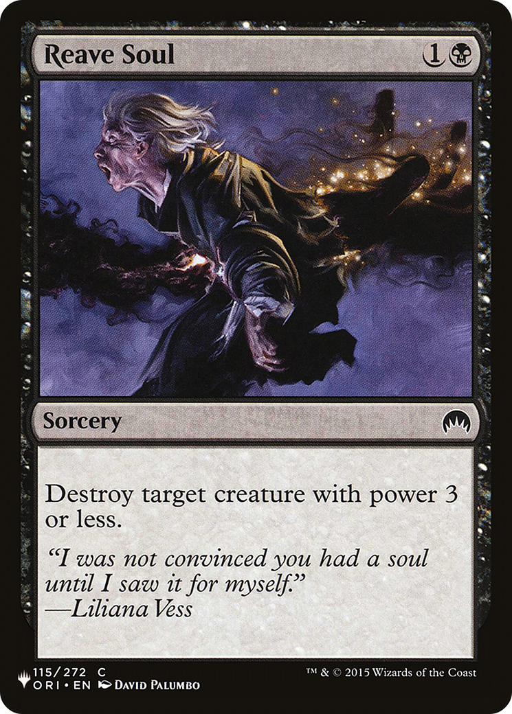 Reave Soul [LIST 115/272]
