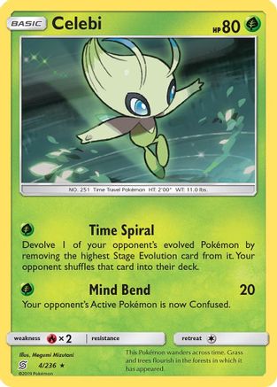 [PKM-R] Celebi (4/236) [Sun & Moon: Unified Minds]