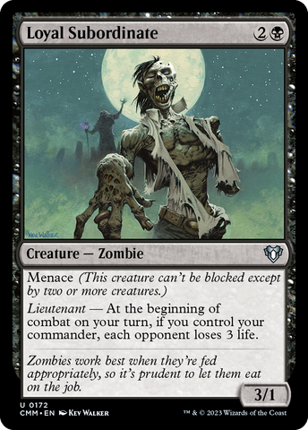 {C} Loyal Subordinate [Commander Masters][CMM 172]