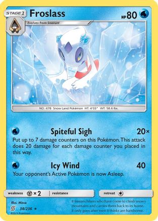 [PKM] Froslass (38/236) [Sun & Moon: Unified Minds]