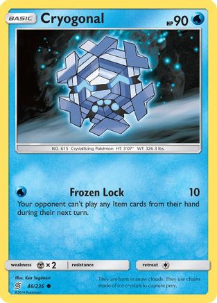 [PKM] Cryogonal (46/236) [Sun & Moon: Unified Minds]