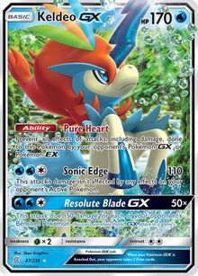 [PKM] Keldeo GX (47/236) [Sun & Moon: Unified Minds]