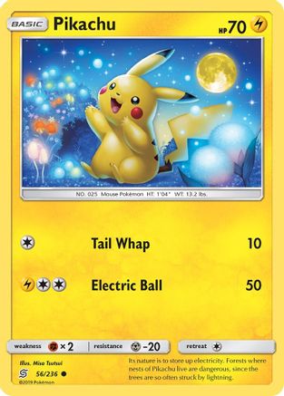 [PKM] Pikachu (56/236) [Sun & Moon: Unified Minds]