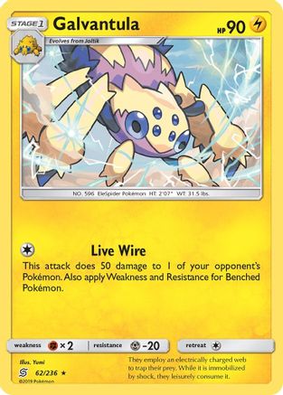 [PKM] Galvantula (62/236) [Sun & Moon: Unified Minds]