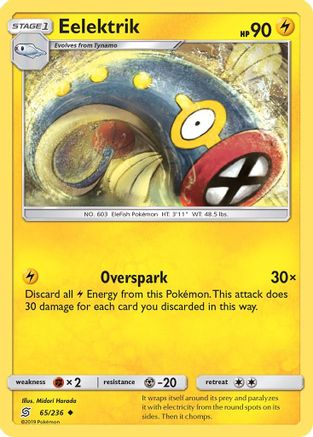[PKM] Eelektrik (65/236) [Sun & Moon: Unified Minds]