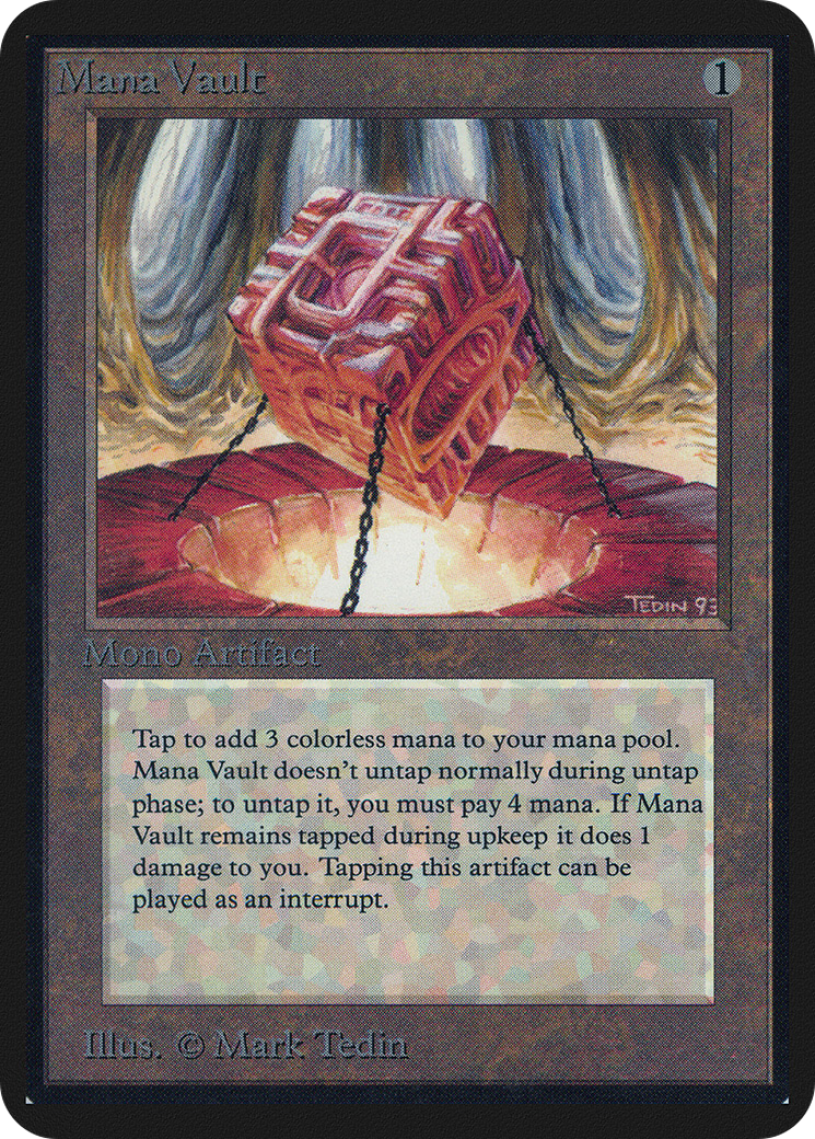 {R} Mana Vault [Alpha Edition][LEA 259]